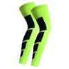 Never Quit Sports Calf Compression Sleeve for Men & Women-Instant Shin Splint Support Leg Pain Relief Circulation and Recovery Socks-Calf Sleeves for Runners Traveling Varicose Veins (XX-Large, Green) view 2