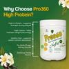 Pro360 Nefro HP Powder  Vanilla Flavour, 400g  High Protein Dialysis Care Nutritional Supplement for Renal Support  Protein Powder with L-Taurine, L-Carnitine & Essential Nutrients (Pack of 2) view 4