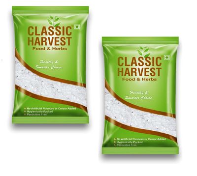 CLASSIC HARVEST MISRI/MISHRI (CRYSTAL SWEET CANDY),MISHRI DANA, 1000g (1kg), (PACK OF 3, 500G EACH)
