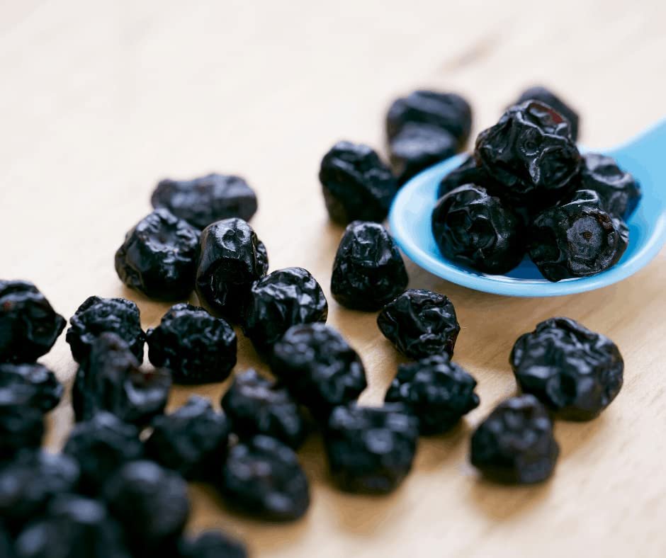 A D Food & Herbs Dried Blueberry ,Unsweetened Blueberries Dry Fruits ,Seeded ,Healthy Snacks Breakfast, Baking & Smoothies, Muesli & Granola Ingredient (20 GMS x Pack of 1)