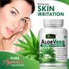 Aloe Vera Health Capsules | Aloe Vera Capsule Prevents Dark Spots & Acne (Pack Of 1, 60 capsule) view 1