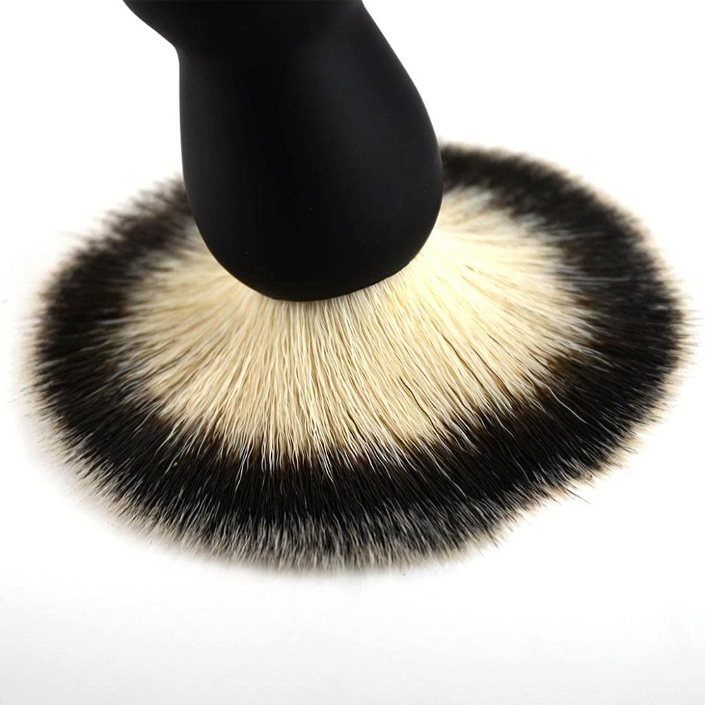 GAH Luxury Mens Shaving Brush with ABS Handle Salon Barber Soap Foaming Tool