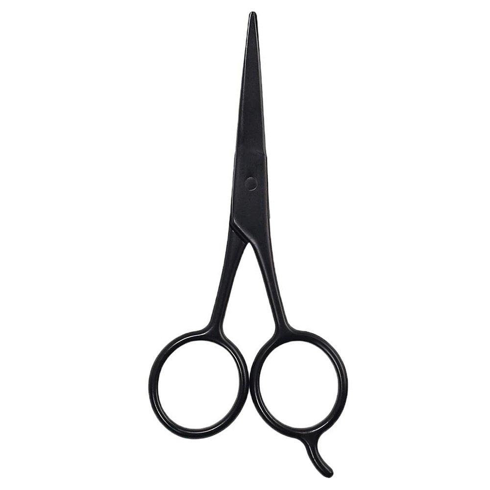 GAH Stainless Steel Beauty Beard Mustache Eyebrow Nose Trimming Scissor Clippers