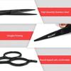 GAH Stainless Steel Beauty Beard Mustache Eyebrow Nose Trimming Scissor Clippers view 3