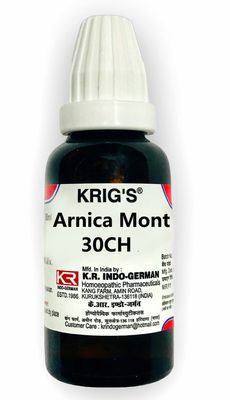 KRIG'S Arnica Montana 30CH 30ml (Pack of 3)