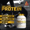 Alpha Labz Whey Protein Supplement - 100% Whey Protein | Post Workout Whey Protein Isolate - 24g Protein, 5.5g BCAA, 2g Creatine for Fast Recovery & Lean Muscle| Mass Gainer Protein Powder | Protein Powder for Muscle Gain & Muscle Builder for Men and view 4
