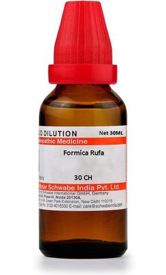 Dr Willmar Schwabe India Formica Rufa Dilution - 30 CH |FORU130F|