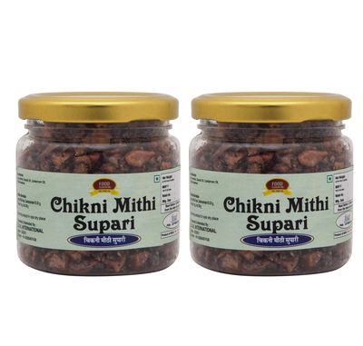 Food Essential Chikni Mithi Supari 280 gm. Pack of 2 (140 gm. Each)