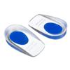 CALIST2 count (1 Pair) (Standard Free Size) Silicone Gel Heel Pads | Protector Insole Cups For Plantar Fasciitis | Heel Swelling Pain Relief | Foot Care Support Cushion | For Men And Wome view 1