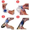 CALIST2 count (1 Pair) (Standard Free Size) Silicone Gel Heel Pads | Protector Insole Cups For Plantar Fasciitis | Heel Swelling Pain Relief | Foot Care Support Cushion | For Men And Wome view 2