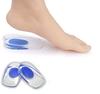 CALIST2 count (1 Pair) (Standard Free Size) Silicone Gel Heel Pads | Protector Insole Cups For Plantar Fasciitis | Heel Swelling Pain Relief | Foot Care Support Cushion | For Men And Wome view 3