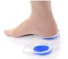CALIST2 count (1 Pair) (Standard Free Size) Silicone Gel Heel Pads | Protector Insole Cups For Plantar Fasciitis | Heel Swelling Pain Relief | Foot Care Support Cushion | For Men And Wome view 4