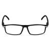 Poshh Eyewear Anti Glare Reading Glasses For Men And Women | Rectangular Design Sturdy Eyeglasses | Black 3.00 Magnification (2.25) view 3