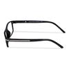 Poshh Eyewear Anti Glare Reading Glasses For Men And Women | Rectangular Design Sturdy Eyeglasses | Black 3.00 Magnification (2.75) view 4