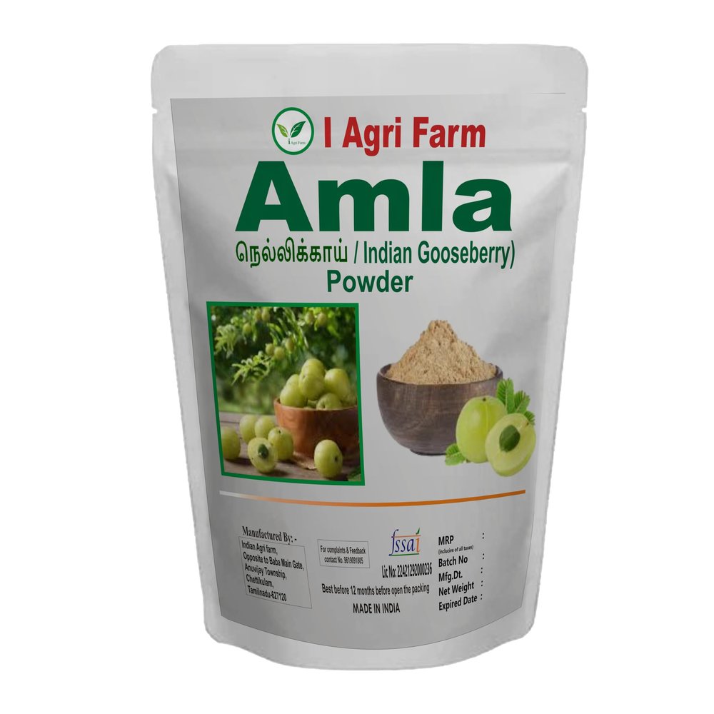 Iagrifarm Amla powder - 450 gram - Indian Gooseberry/Nellikai/Nelli Powder