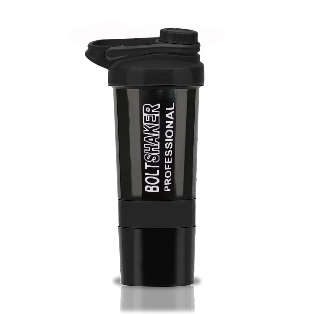 Cool Indian Gym Shaker Bottle for Protein Shake 600 ml Shaker for Girls and Boys, Adults.Best for Athlete. (Black)