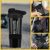Cool Indian Gym Shaker Bottle for Protein Shake 600 ml Shaker for Girls and Boys, Adults.Best for Athlete. (Black) view 4