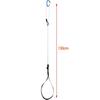 CALANDIS Climbing Ascender Rope Foot Loop Ascender Gear Rigging for Mountaineering view 2