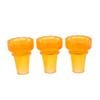 LOSA 3Pieces Walking Stick Ferrules Rubber End Cane Crutch Protector Bottom 22 mm view 3