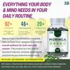 Bekdorf Naturals Pure Moringa Capsules  120 Vegetarian Capsules | 100% Natural & Preservative-Free | Rich in Vitamins, Minerals & Antioxidants | Supports Energy, Immunity & Overall Wellness view 3