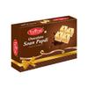 Yuvraj Chocolate Flavoured Soan papadi (patisa) sweets 200 gm bpx pack view 3