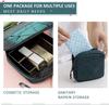 Favria Sanitary Napkin Storage Bag, Menstrual Pad Bag with Zipper, Napkin Storage for Purse, First Period Kit for Teens Girls, Storing Sanitary Pads for Women-Pad Bag Green view 3