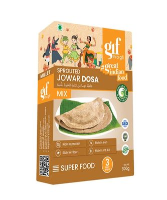 Great Indian Food Sprouted Jowar Dosa Mix 300gm