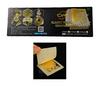 Gold Leaf 24K Gold Foil Sheets (25), 2" by 2inch" Edible Foil Gold Foil Paper for Facial, Cake Deco, Spa, Ice Cream, Desserts, Food view 2
