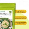 Haritha Foods Millet Upma Mix, Ready to Cook | Gluten-Free, High Protein, Low Calorie Instant Upma Rava Mix, 400g (Pack of 2) view 2