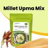 Haritha Foods Millet Upma Mix, Ready to Cook | Gluten-Free, High Protein, Low Calorie Instant Upma Rava Mix, 400g (Pack of 2) view 3