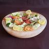 Josan Brothers Himalayan Pink Salt Salad,Fruit Bowl 10 inch for Natually Salting Salads, Fruits, Yogurts, Ice Creams Crystal Salad Bowl view 1