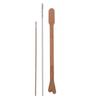 Marinova Pap Smear Kit 3 Pcs | One Wooden Spatula, One Cervical Brush, One Swab Stick (Pack of 25) (Pap smear Test Kit Sterile) view 3