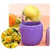 LOSA 2Pcs Ice Massage Cups Cold Massage Roller Tool Freezable for Muscle Purple view 2