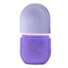 LOSA 2Pcs Ice Massage Cups Cold Massage Roller Tool Freezable for Muscle Purple view 3
