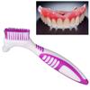 Denture Brush, Double Sided Portable Protective Harmless False Teeth Cleaning Brush for False Teeth Cleaning view 3