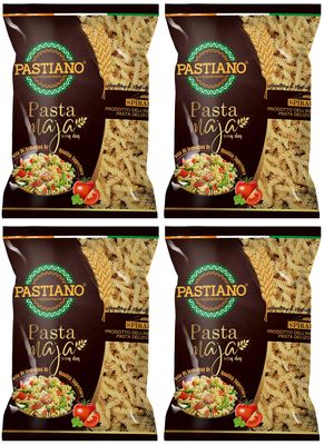 Pastiano Fusilli Maja- 250 Gms Packet- (Pack Of 4)