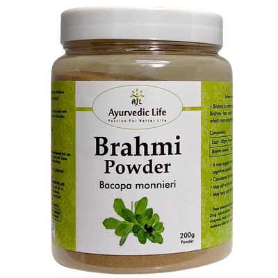 Ayurvedic Life Brahmi Powder 200 gms Pack of 5