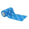 A-Tape Breathable Self Adhesive Cohesive Bandage for Humans & Pets (Dogs, Cats, Birds) Sports, Wrap, Athletic, Non Woven First Aid Medical, Wrist, Swelling (10 cm X 4.5 mtr, Pack of 2) Blue Paw view 2