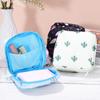 FOMIYES 4 Pcs Zipper Sanitary Napkin Bags Portable Napkin Pads Collect Bags Cartoon Period Pouch for Women Girls view 4