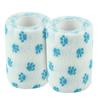 A-Tape Breathable Self Adhesive Cohesive Bandage for Humans & Pets (Dogs, Cats, Birds) Sports, Wrap, Athletic, Non Woven First Aid Medical, Wrist, Swelling (7.5 cm X 4.5 mtr, Pack of 2) (White paw) view 1