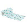 A-TAPE Breathable Self Adhesive Cohesive Bandage for Humans & Pets (Dogs, Cats, Birds) Sports, Wrap, Athletic, Non Woven First Aid Medical, Wrist, Swelling (10 cm X 4.5 mtr, Pack of 2) (Whitesmall Paw) view 2