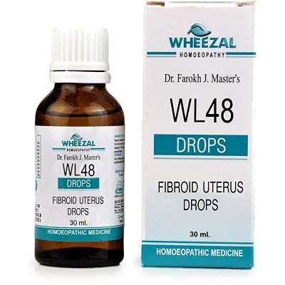 Wheezal WL-48 Fibroid Uterus Drops (30ml) (PACK OF TWO)