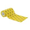 A-TAPE Breathable Self Adhesive Cohesive Bandage for Humans & Pets (Dogs, Cats, Birds) Sports, Wrap, Athletic, Non Woven First Aid Medical, Wrist, Swelling (10 cm X 4.5 mtr, Pack of 2) (Smiley) view 2