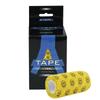 A-TAPE Breathable Self Adhesive Cohesive Bandage for Humans & Pets (Dogs, Cats, Birds) Sports, Wrap, Athletic, Non Woven First Aid Medical, Wrist, Swelling (10 cm X 4.5 mtr, Pack of 2) (Smiley) view 4