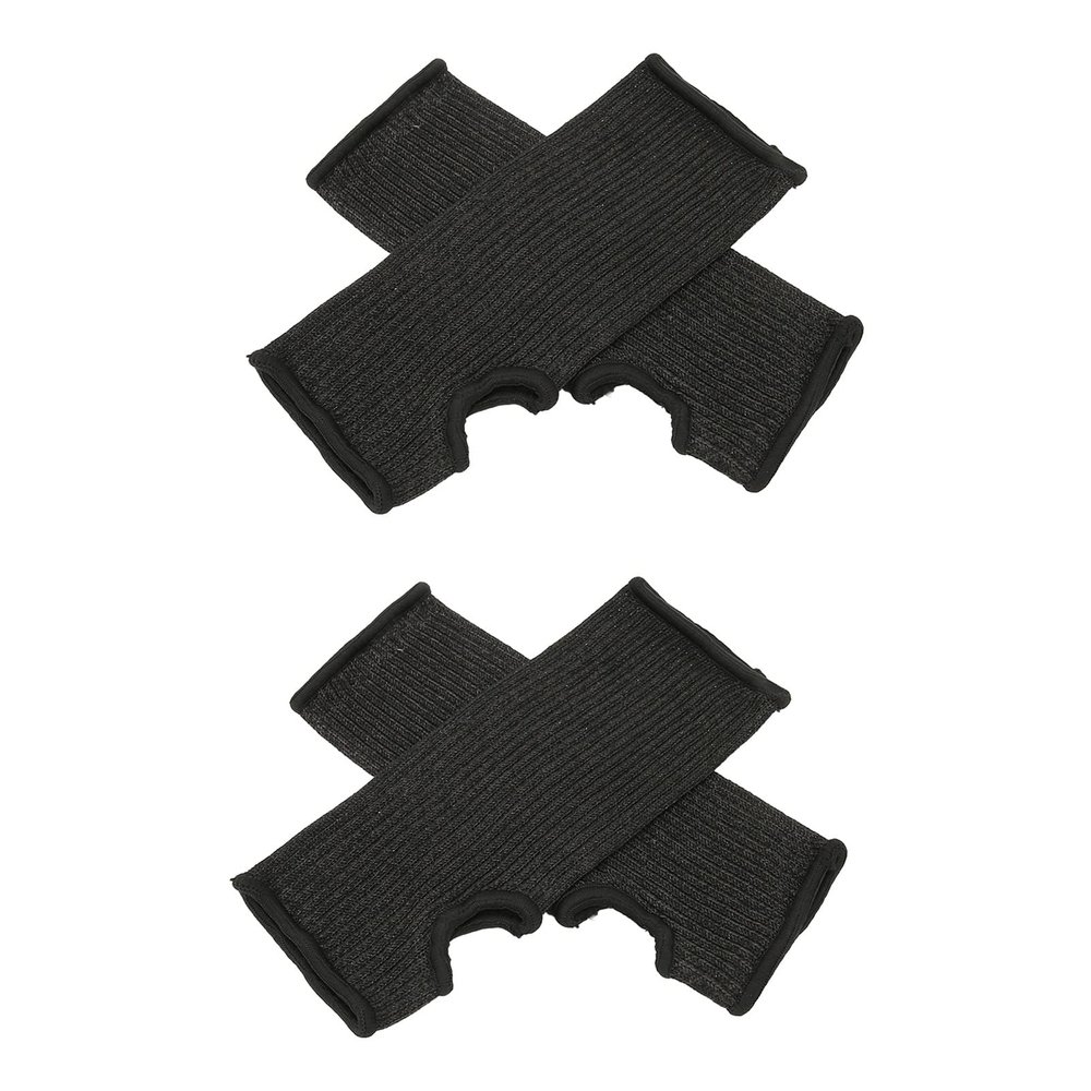 Cut Resistant Sleeves, Black Thickened Anti Scratch Arm Guard Scratch Resistant Protective Arm Sleeves Thickened for Assembly Lines for Women for Work (S)