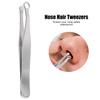 Nose hair trimmer tool, simple and versatile hair clips, nose safe design view 3