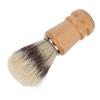 Hair shaving brush Dense brush with soft wood handle Home use beard shaving brush view 4