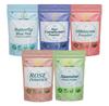 A D Food & Herbs Combo of Jasmine/Butterfly Pea/Rose/Hibiscus/Blue Corn Flower Powder Aromatic Edible for Homemade Lattes,Tea Blends,Bath Salts,Face & Body packs (100 GMS x Pack of 5) view 1