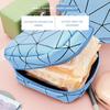 Favria Sanitary Napkin Storage Bag, Menstrual Pad Bag with Zipper, Napkin Storage for Purse, First Period Kit for Teens Girls, Storing Sanitary Pads for Women-Pad Bag Blue view 4