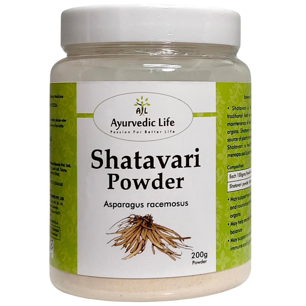 Ayurvedic Life Shatavari Powder (200 gms Pack of 1)